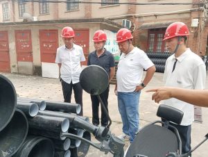 20241031 集团领导莅临漳州市高新区改造项目进行十月份法检查